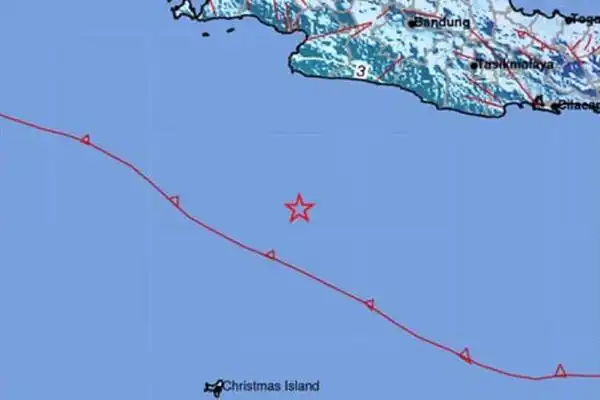 Gempa Magnitudo 5,7 Mengguncang Barat Daya Sukabumi, Tak Berpotensi Tsunami