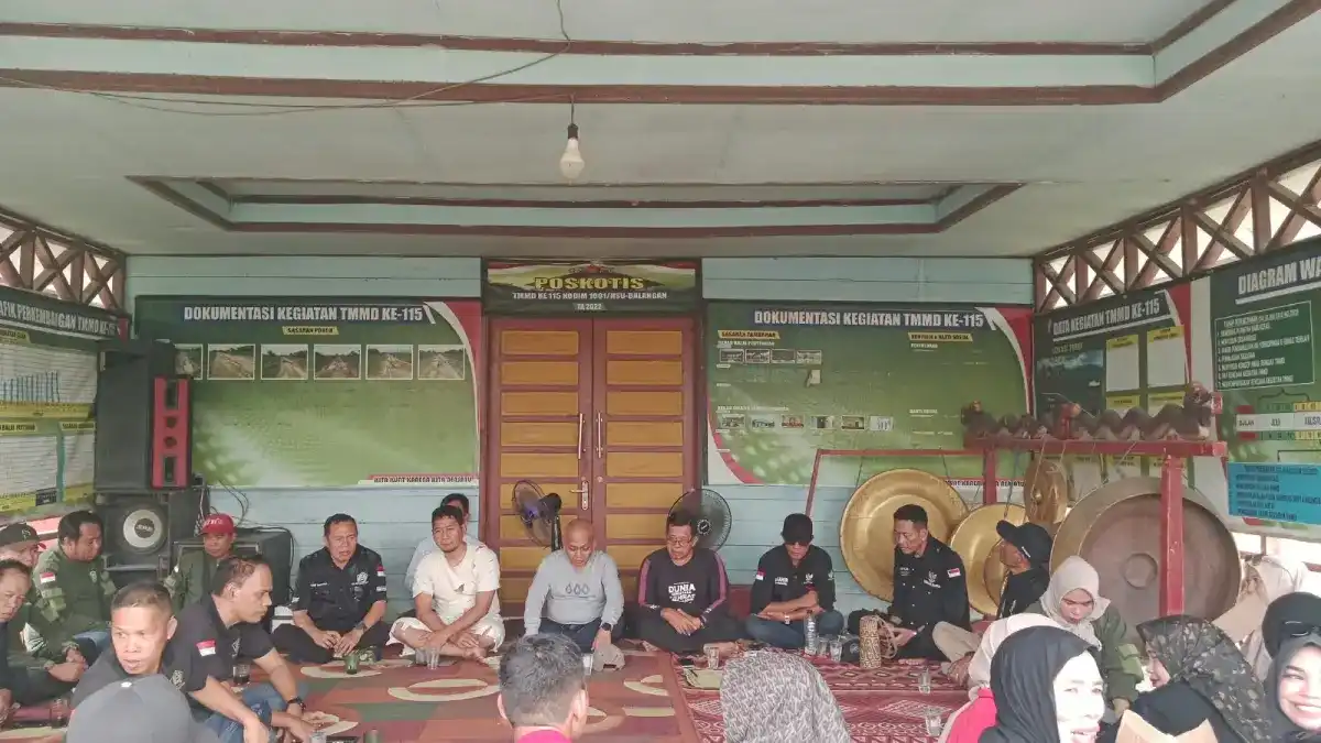 LSM Balangan dan Adaro Berkomitmen Mengawal Pembangunan dalam Konsolidasi di Matang Hanau