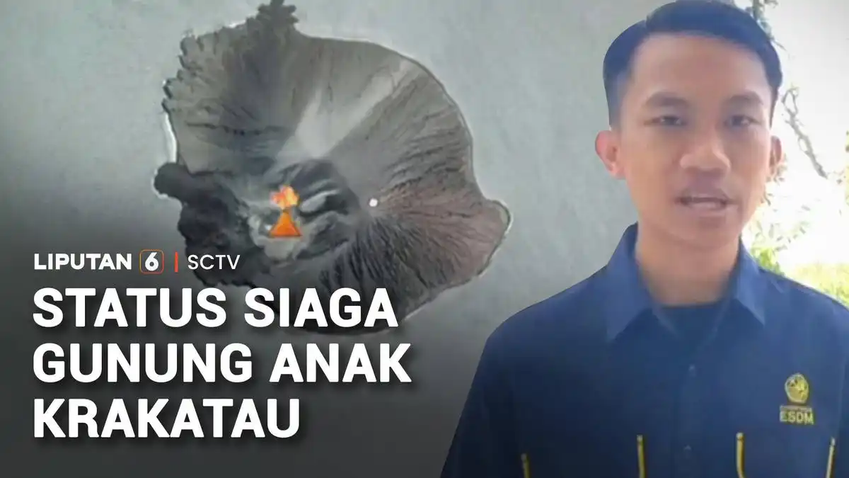 Status Anak Krakatau Kembali Siaga, Aktivitas Warga dan Nelayan Dibatasi