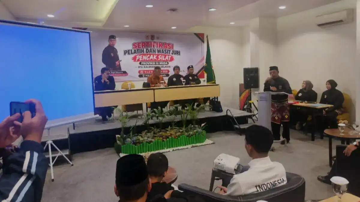 IPSI Kalimantan Selatan Perkuat Pembinaan Pencak Silat melalui Sertifikasi 59 Pelatih dan Wasit