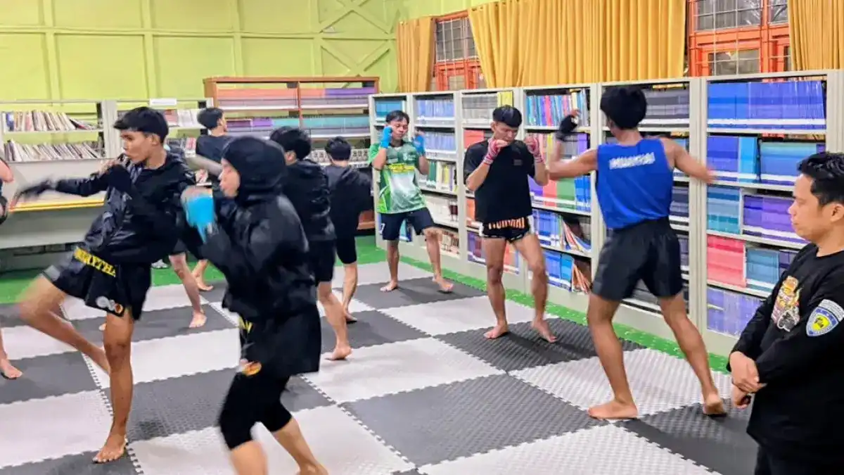 Persiapan Atlet Muay Thai HSU Menuju Porprov Kalsel XIII
