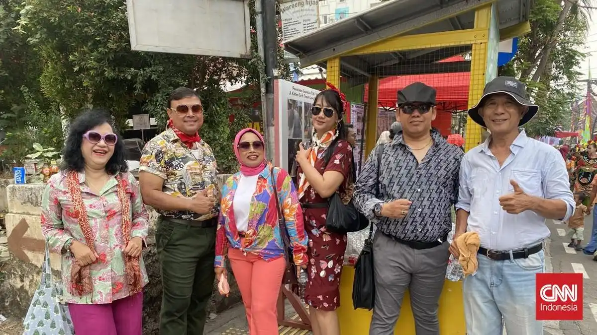 Nuansa Jakarta 1980-an Semarakkan Festival di Jalan Jaksa