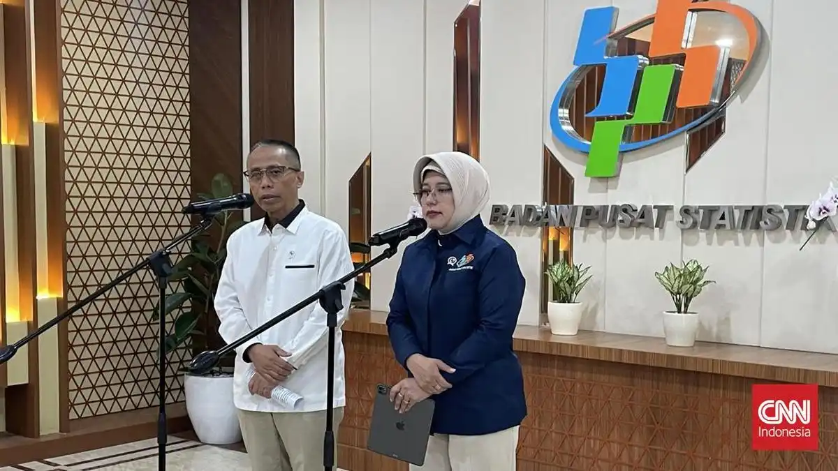 Wamenko Perekonomian dan Kepala BPS Bahas Empat Fokus Data Ekonomi
