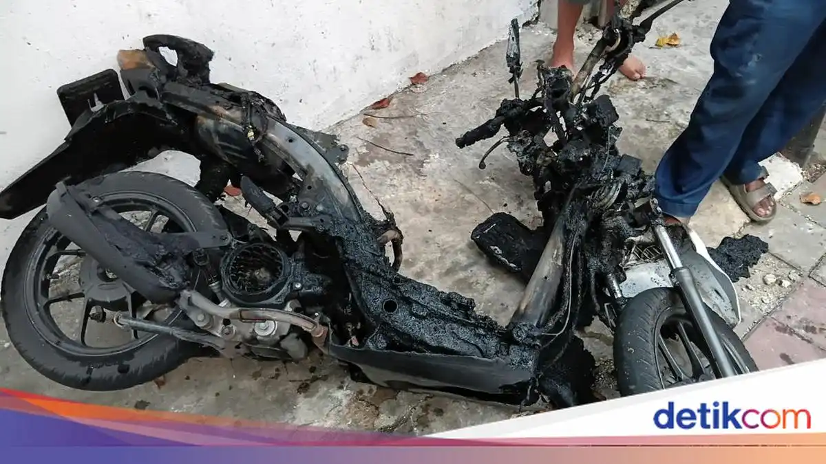 Aksi Pencurian Motor di Koja Gagal Setelah Kendaraan Pelaku Meledak