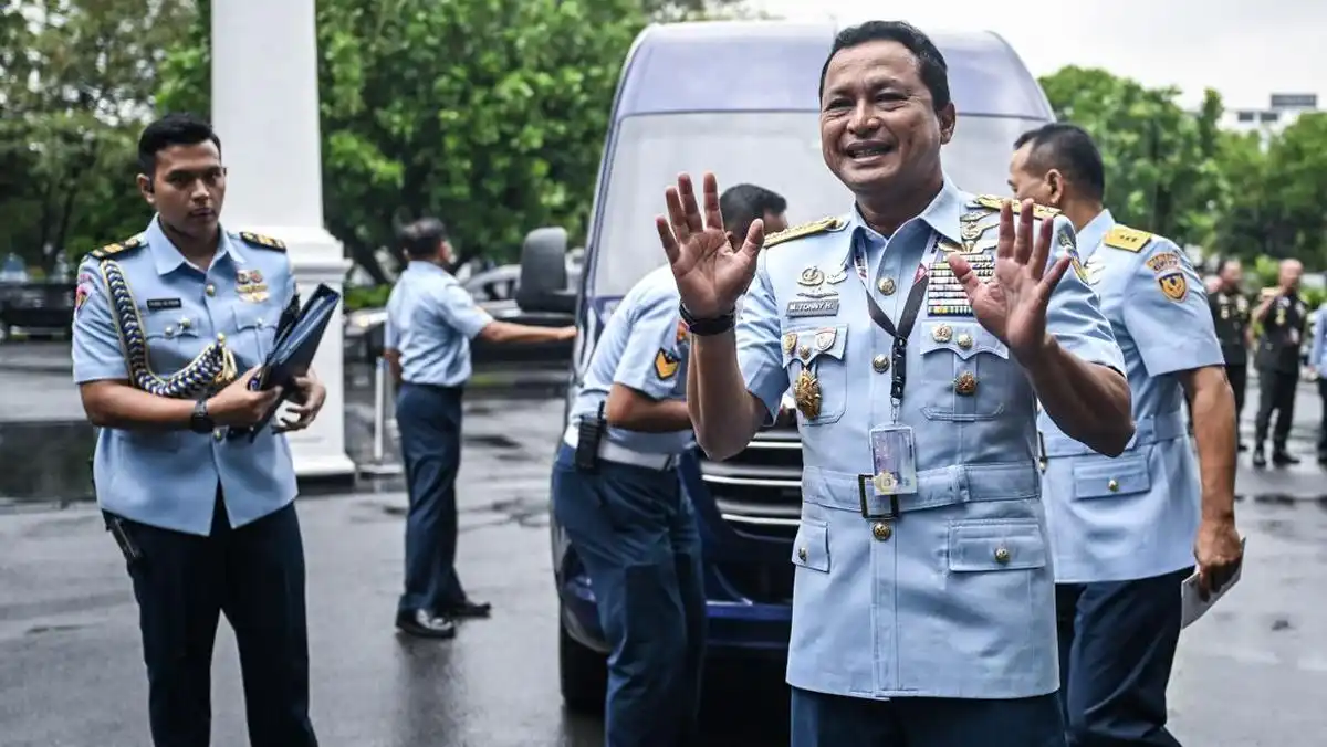 KSau Pimpin Pergantian Pejabat Strategis untuk Memperkuat Organisasi TNI AU