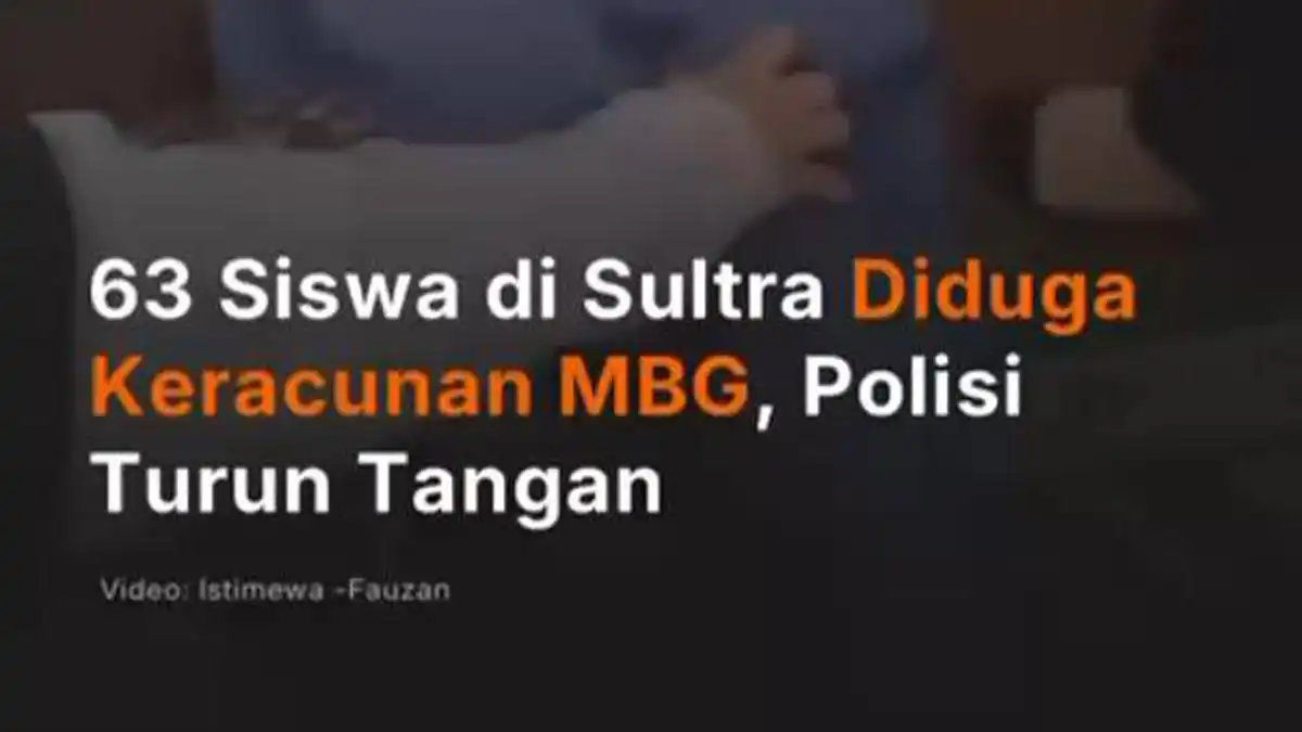 Puluhan Pelajar di Konawe Selatan Sakit Usai Menyantap Hidangan MBG