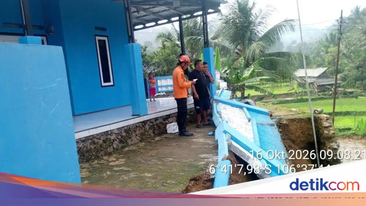 Dampak Gempa di Bogor Meluas, Ratusan Rumah Terdampak