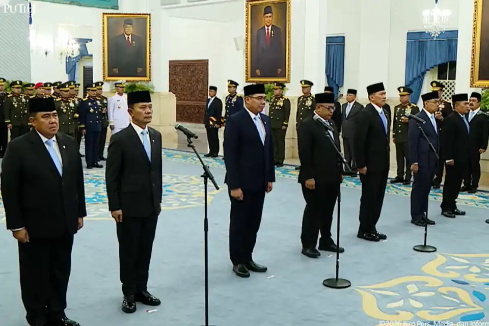 Prabowo Lantik Empat Wakil Menteri dan Sejumlah Pejabat Negara