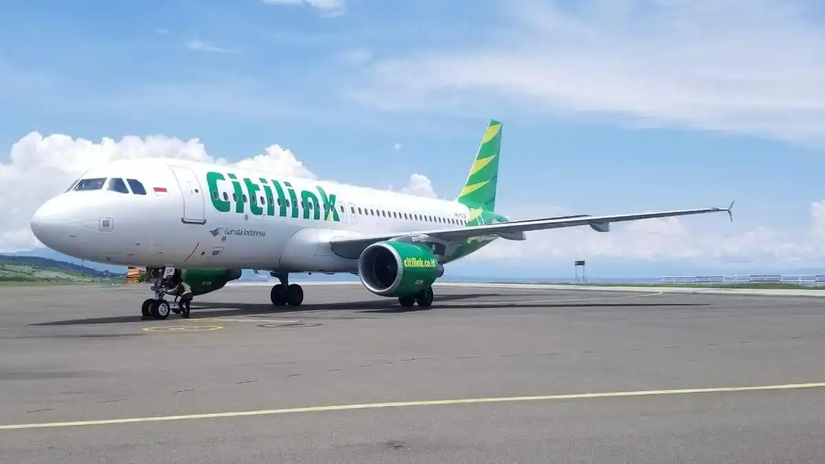 Citilink Kembali ke Halim Usai Lepas Landas, Kendala Roda Pendaratan Jadi Penyebab