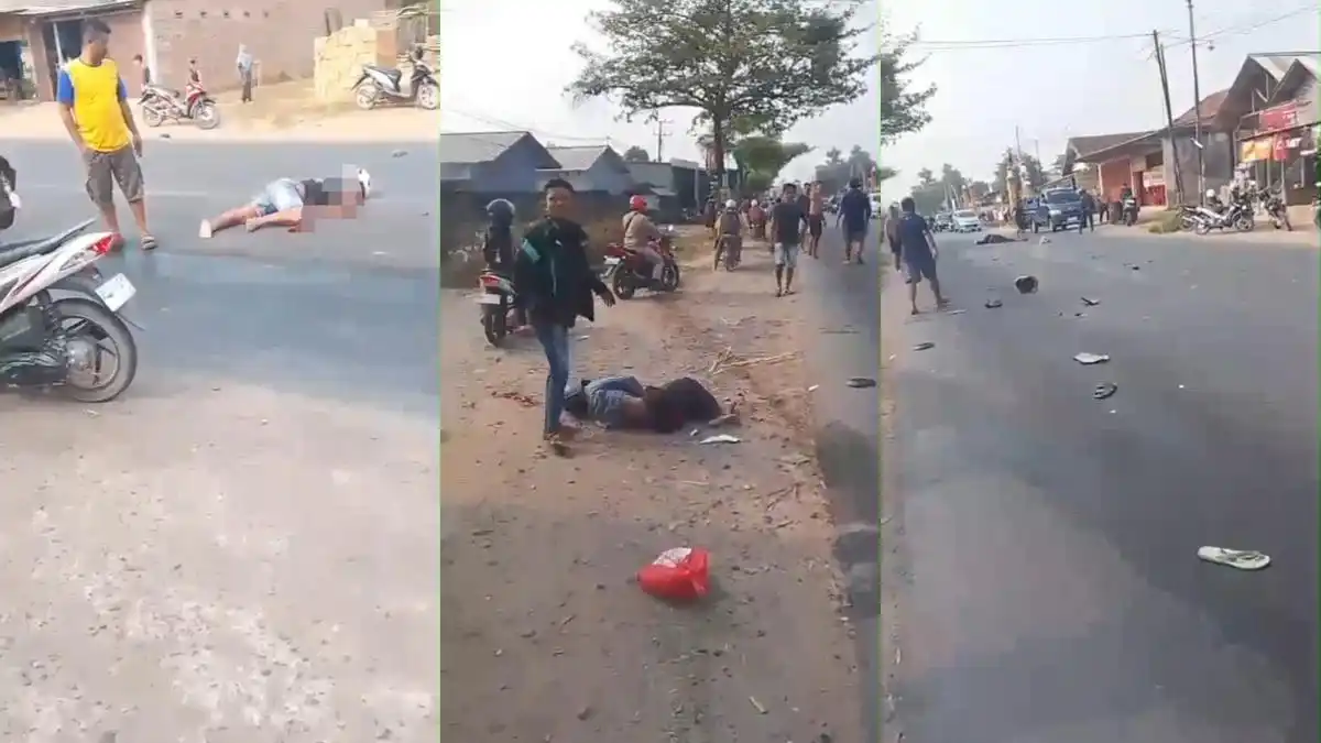 Tabrakan Beruntun Lima Kendaraan di Lampung Tengah Menewaskan Dua Orang