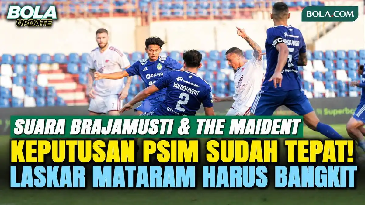 Suporter Sambut Keputusan PSIM Berpisah dengan Van Gastel, Harapkan Kebangkitan