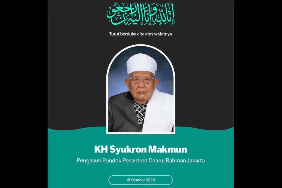 KH Syukron Ma’mun Wafat, Romahurmuziy Kenang Dakwahnya yang Merangkul Beragam Kalangan