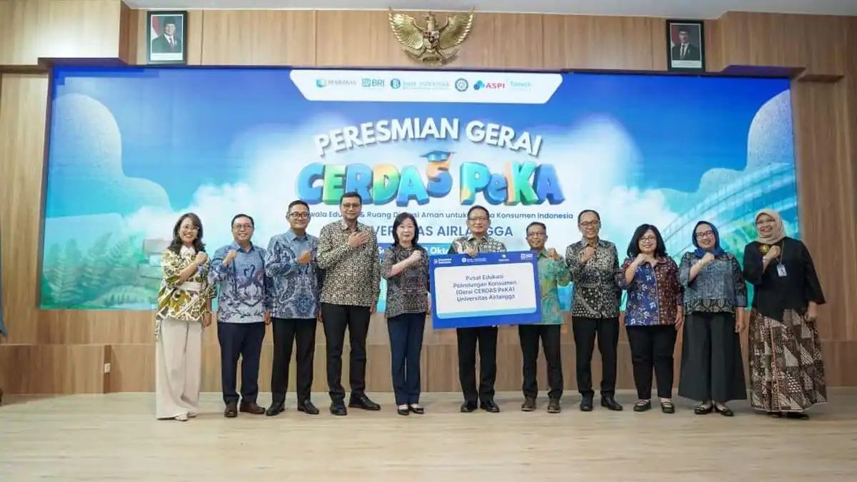 BRI Perkuat Literasi Keuangan Digital Mahasiswa Lewat Gerai Cerdas PEKA Unair