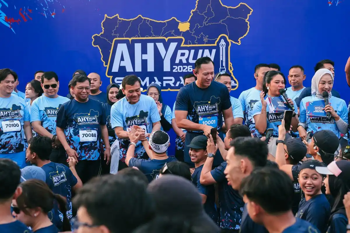 AHY Run Semarang 2026 Dorong Wisata Olahraga dan Gaya Hidup Sehat