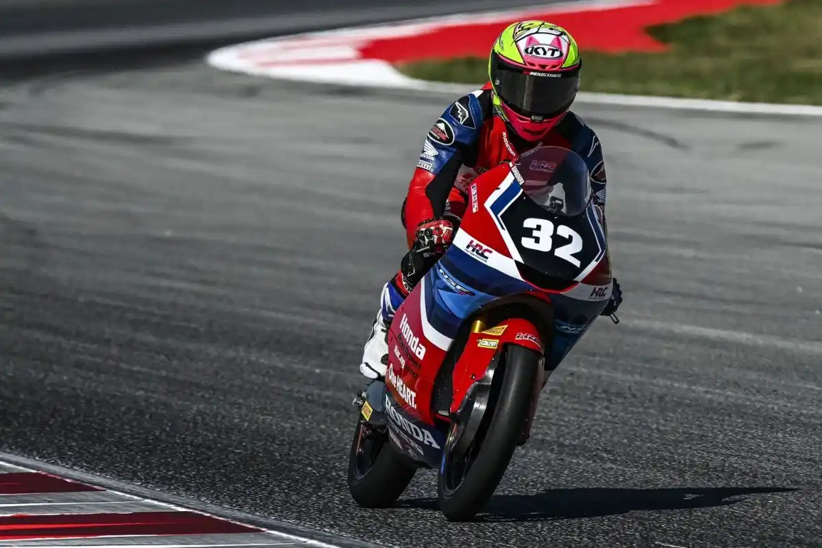 Hukuman di Misano Tutup Peluang Kiandra Ramadhipa Tembus Tiga Besar Moto3 Junior
