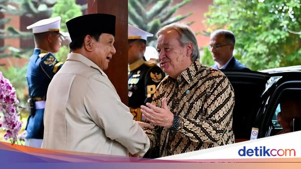 Dialog di Hambalang: Prabowo Bertemu Sekjen PBB António Guterres