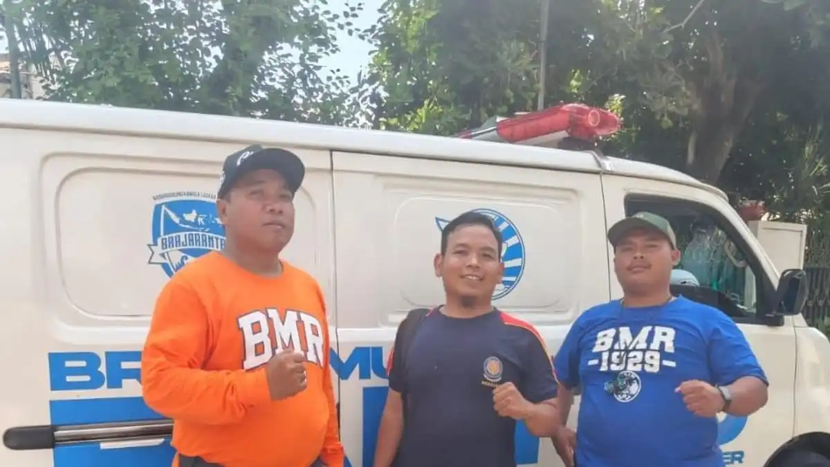 Bala Mataram Rescue Turunkan Ambulans untuk Bantu Korban Kecelakaan Pendukung PSS