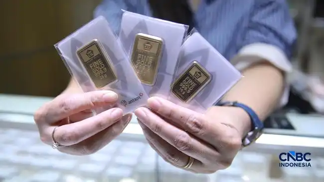 Harga Emas Antam Bergerak Naik Tipis pada 19 Oktober 2026