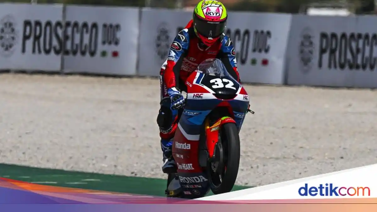Kiandra Ramadhipa Raih Posisi Kedua pada Race 2 Moto3 Junior di Misano