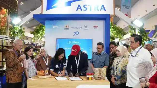 UMKM Binaan Astra Catat Potensi Transaksi Rp104,9 Miliar di Trade Expo Indonesia 2026