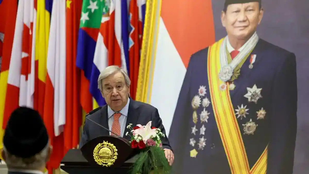 Pesan Guterres untuk Pasukan TNI yang Bersiap Bertugas di Afrika Tengah