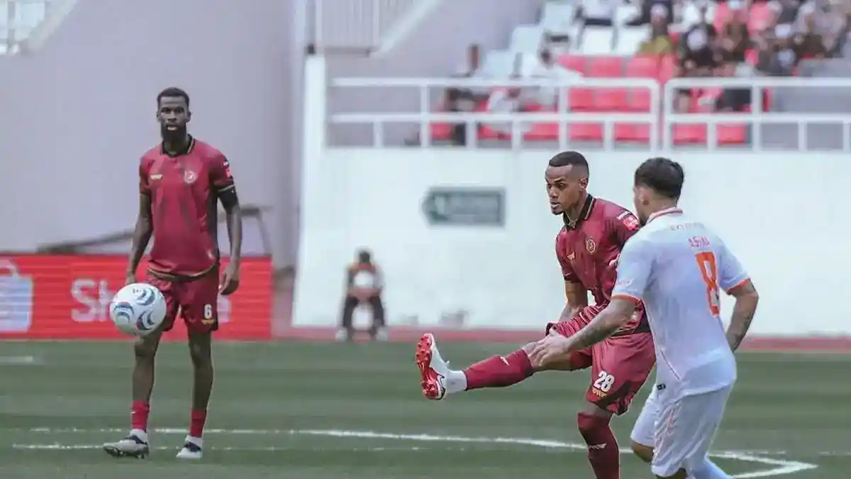 Isenmulang Kalteng FC dan Java United Berbagi Angka di Sleman