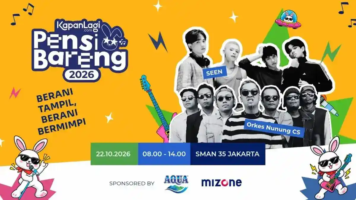 SMAN 35 Jakarta Jadi Panggung Penutup Roadshow Kapanlagi Pensi Bareng 2026